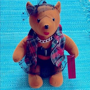 “Motorcycle Toots” Stuffed Teddy Bear